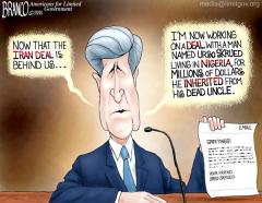 Kerry is working on new foreign deal in Nigeria
