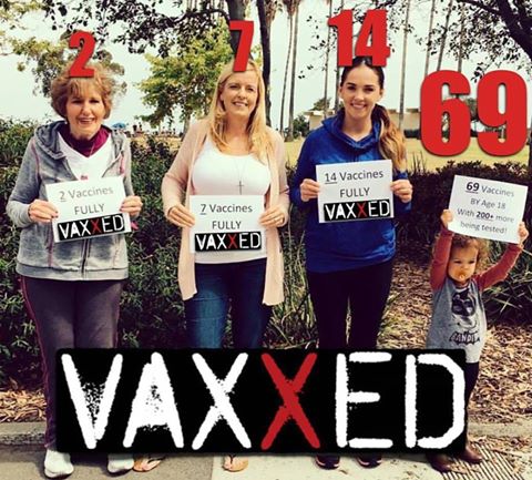 VAXXED Requirements of vaccinations over the generations