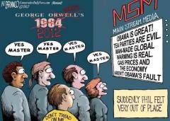Liberals are right out of Orwells 1984