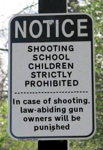NOTICE Sooting school children strictly prohibited