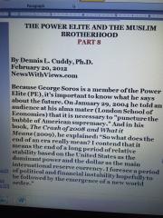 George Soros - The Power Elite - The Muslim Brotherhood
