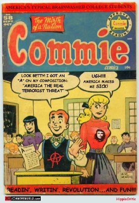 Archie and Betty Commie Comicbook