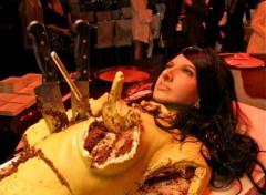 Cannibalism picture from a spirit cooking party