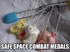 Safe Space Combat Medals