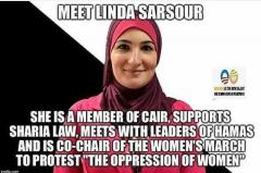 Womans March organizer Linda Sarsour