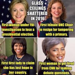 Glass Ceilings shattered in 2016