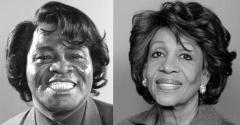 James Brown and Maxine Waters Share the Same Wig -