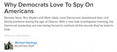 Michael Hastings was working on exposing Democrat spying days before he crashed and died