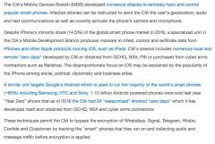 From Wikileaks Vault 7 CIA Mobile Device Branch