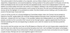 Trey Gowdy statement about FBI director position
