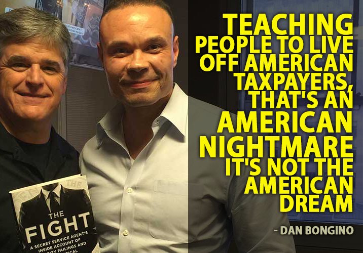Teaching to people to live off American taxpayers that&#039;s an American Nightmare NOT the American Dream quote