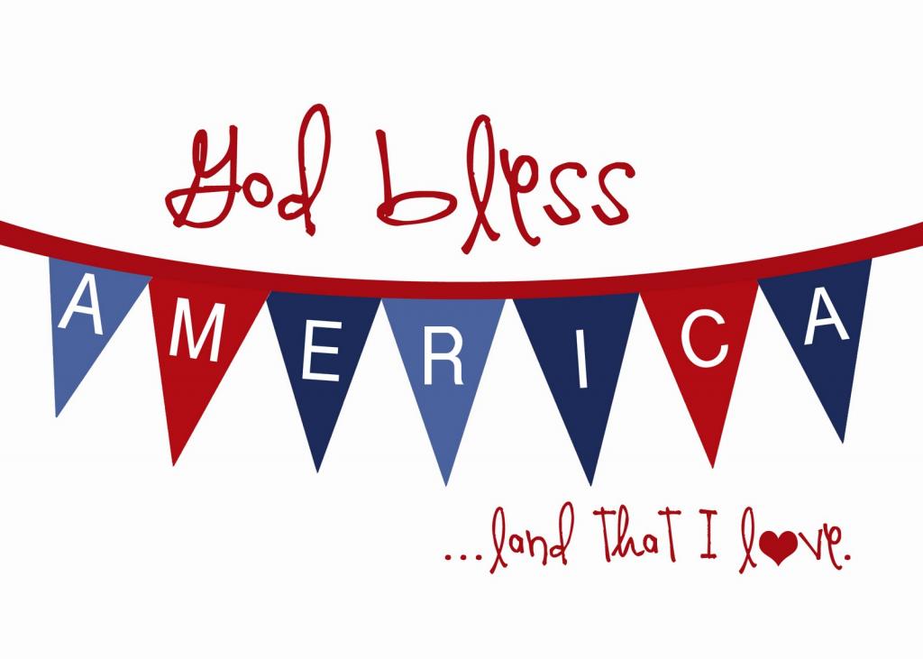 God bless America - Happy 4th of July!