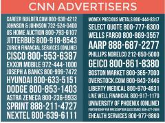 Contact Complain and Boycott CNN Advertisers