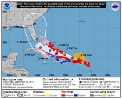 Irma latest update 9-6-17