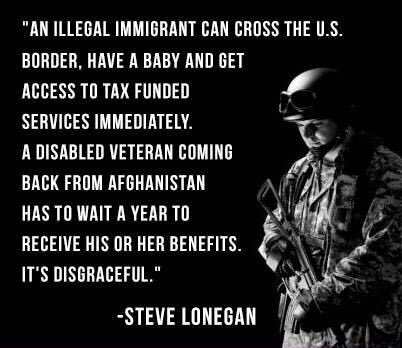 illegal and veteran