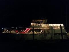 Boat Christmas lights 2