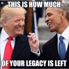 How much of Obamas Legacy is left - after Trump