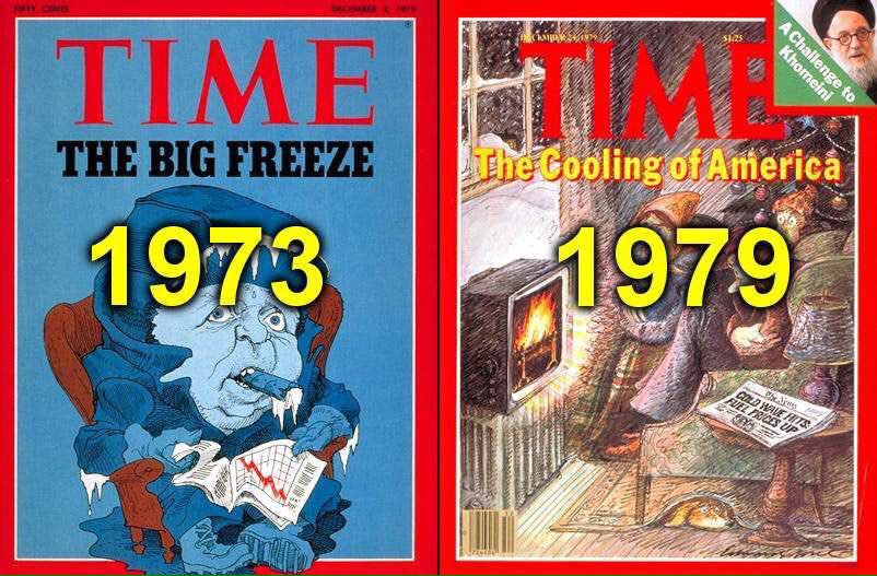 I am old enough to remember the global cooling scare More fake news by Time Magazine