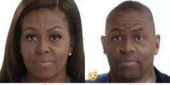 What does Michelle Obama really look like