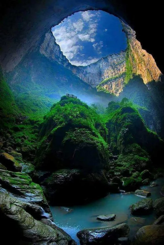 Deepest Sinkhole in China
