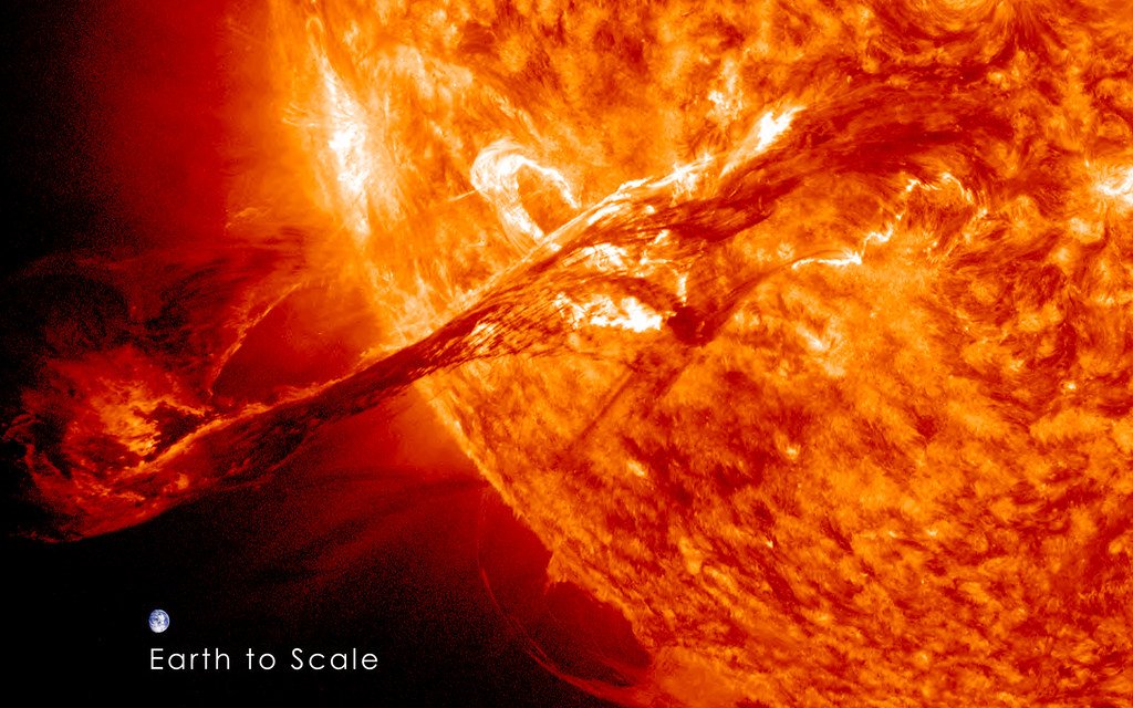 Global Warming Climate Change Earth to the Scale of the Sun WAKE UP
