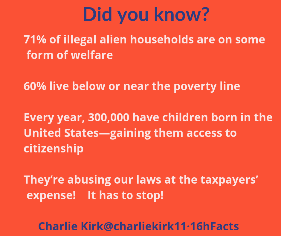 DID YOU KNOW ILLEGALS