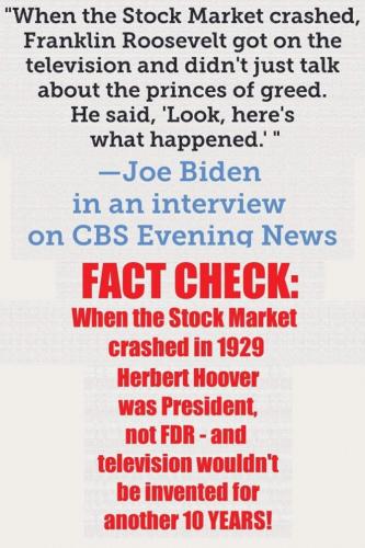 Ignorant Joe Biden