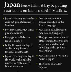 japan stopping islam