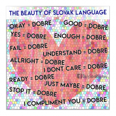 The Beauty of Slovak Language