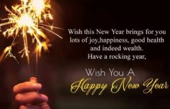 happy new year 2020 wishing you all good things