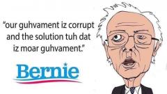 Bernie Sanders solution to corrupt government is to have more government