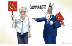 The Democrats are just mad that Bernie is Holding the Communist Flag Where Everyone Can See It