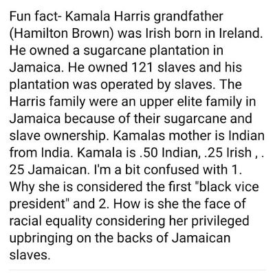 fun facts about kamala harris