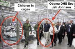 Who built the cages - OBAMA