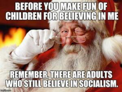 Meme - believing in Father Christmas