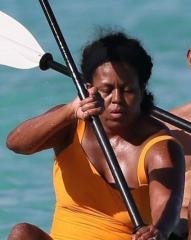 Michelle aka Michael Obama Kayaking