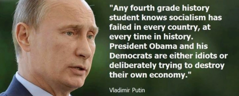 Putin on Socialism