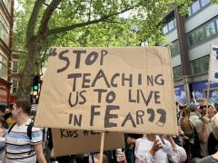 Stop teaching us to live in fear