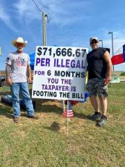 Illegals cost usa about a hundred fifty thousand dollars a year EACH