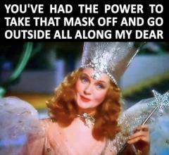 Glenda the good witch says - you have had the power all along