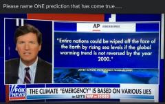Climate emergency is based on various lies