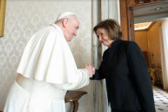 The Pope and Nancy Pelosi 11-10-21 If the devil took a bride