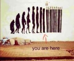 You are here = about to be bar coded tracked monitored and controlled by globalist governments