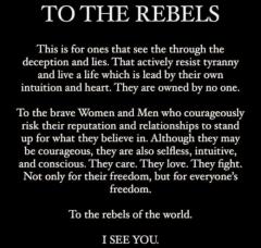 thanks to the rebels