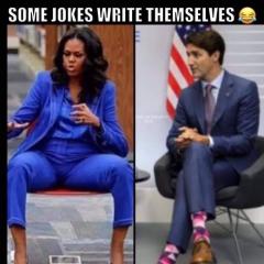 Big Mike and Trudeau - some jokes write themselves