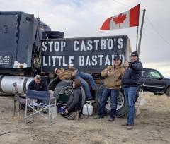 Canada Truckers against Castro Bastard