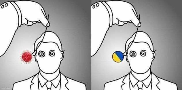 Media Brainwashing and Mind Cotnrol First Covid Now Ukraine