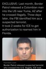 Suspected Terrorist Illegal Alien found in Florida