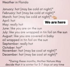 Weather in Florida