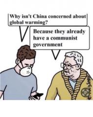 Why is China not worried about global warming - they are already communists